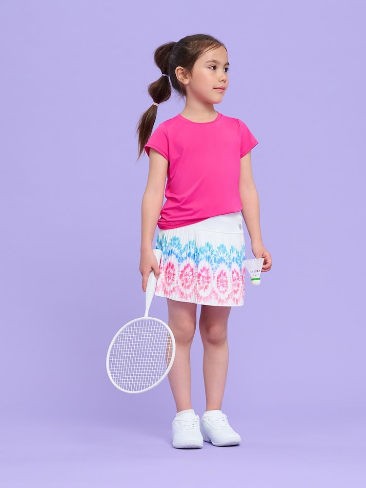 Hatley Sunburst Pleated White Skort - Image 1 of 2