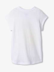 Hatley 100% Cotton Happy Lemon Tie Front Hatley T-Shirt - Image 4 of 4