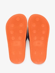Hatley Orange Shark Slide On Sandals - Image 3 of 3