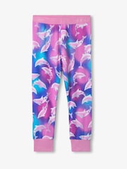 Hatley Purple Airbrush Dolphins Bamboo Pyjamas Set - Imagen 3 de 3