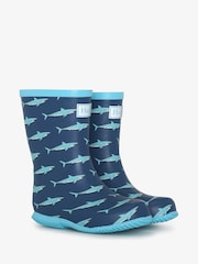 Hatley Blue Shark Tank Packable Wellies - Image 1 of 3
