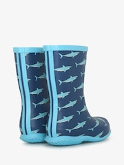 Hatley Blue Shark Tank Packable Wellies - Image 3 of 3