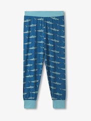 Hatley Blue Shark Tank Bamboo Pyjamas Set - Image 3 of 3