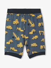 Hatley Grey Under Construction Bamboo Short Pyjamas Set - Image 4 of 4