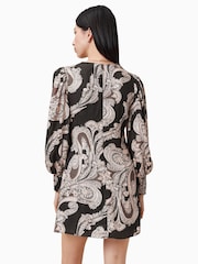 AllSaints Black Auden Dress - Image 6 of 7