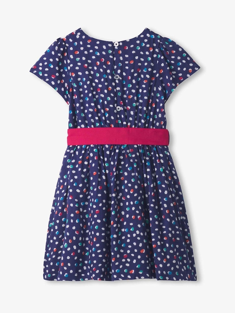 Hatley Blue Lots of Dots Garden Dress - Image 4 of 4
