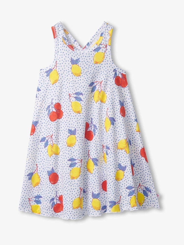 Hatley Fresh Citrus Trapeze White Dress - Image 1 of 2 Hatley Fresh Citrus Trapeze White Dress - Image 1 of 2