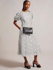 Ted Baker Black Esille-Webbing Cross-Body Bag - Image 2 of 5