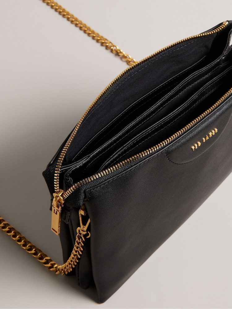 Ted Baker Black Esille-Webbing Cross-Body Bag - Image 5 of 5