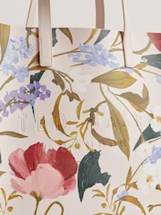 Ted Baker Pink Palamaa-Floral Printed Large Icon Bag - Image 3 of 4