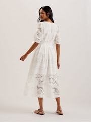 Кружевные рукава-буфы среднего размера Ted Baker Agnel - Image 3 of 6