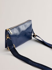 Ted Baker Blue Esille-Webbing Cross-Body Bag - Image 3 of 4
