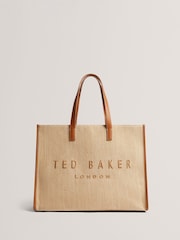 Ted Baker Pallmer-Faux Raffia Large Icon Bag - Bild 2 von 5