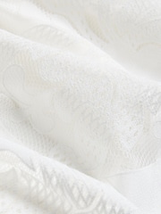 Ted Baker White Bacina Lace Puff Sleeve Blouse - Image 10 of 10