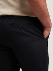 Ozke lanene hlače Ted Baker Kumart - Slika 3 iz 6