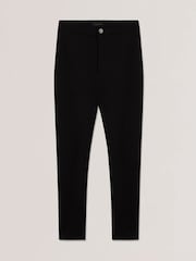 Ted Baker Black Felinda Fly Front Stretch Leggings - Image 5 of 6
