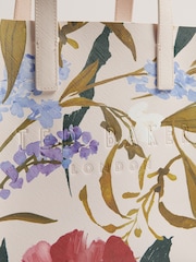 Ted Baker Pink Phylisa Floral Printed Small Icon Bag - Image 3 of 3