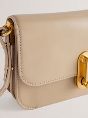 Ted Baker Brown Kkaysa Polished Small Leather Cross-Body Bag - Image 2 of 5