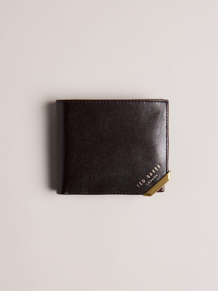 Ted Baker Kornerr Brieftasche mit Münzfach und Ecke aus Metall - Bild 1 von 4