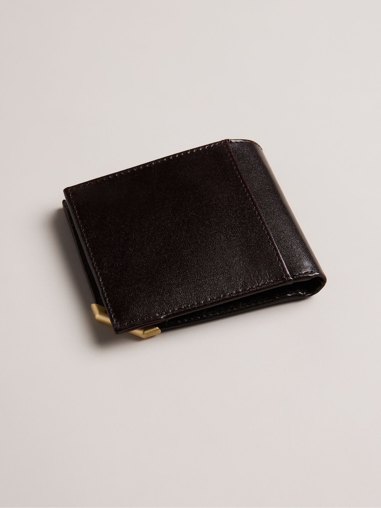 Ted Baker Kornerr Brieftasche mit Münzfach und Ecke aus Metall - Bild 4 von 4