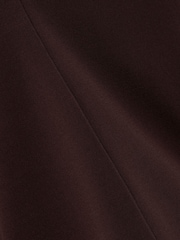Ted Baker Brown Reginah V-Neck Knitted Top - Image 3 of 6