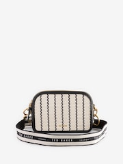 Ted Baker Navy Rivea-Woven Webbing Camera Bag - Image 2 of 8