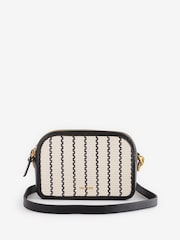 Ted Baker Navy Rivea-Woven Webbing Camera Bag - Image 3 of 8