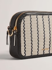 Ted Baker Navy Rivea-Woven Webbing Camera Bag - Image 5 of 8