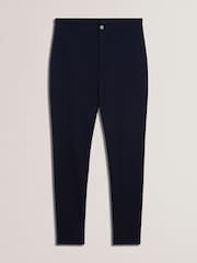 Ted Baker Blue Felinda Fly Front Stretch Leggings - Image 5 of 6