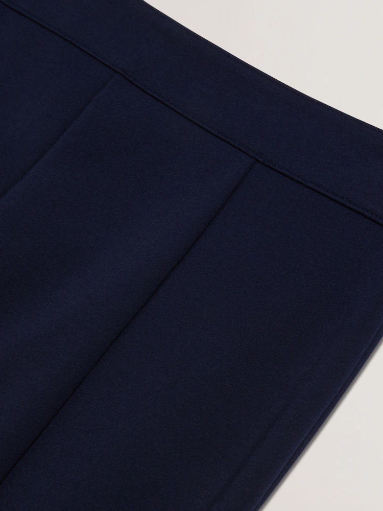 Ted Baker Blue Felinda Fly Front Stretch Leggings - Image 6 of 6