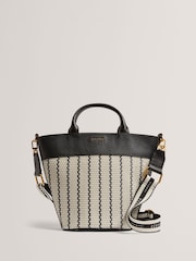 Ted Baker Blue Riveri-Woven Webbing Bucket Bag - Image 1 of 5