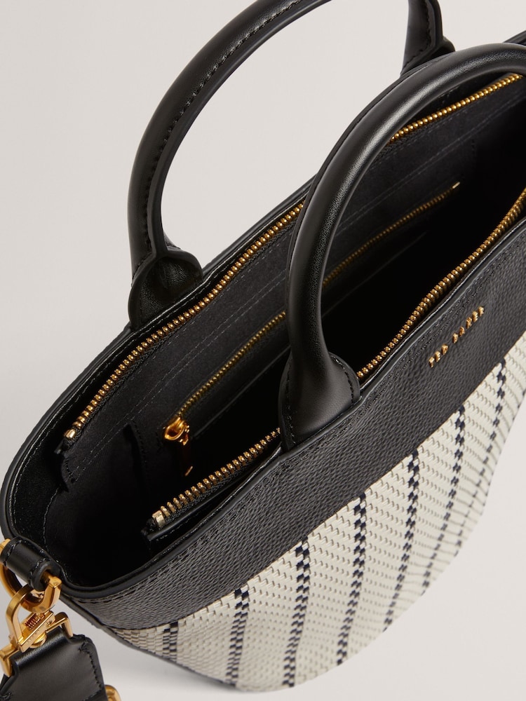 Ted Baker Blue Riveri-Woven Webbing Bucket Bag - Image 5 of 5 Ted Baker Blue Riveri-Woven Webbing Bucket Bag - Image 5 of 5