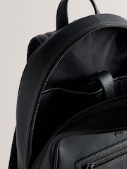 Ted Baker Black Lansen Leather Backpack - Image 4 of 4