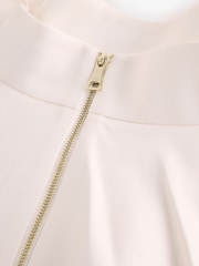 Ted Baker White Laguuna-Printed Ottoman Midi Skirt - Image 4 of 4
