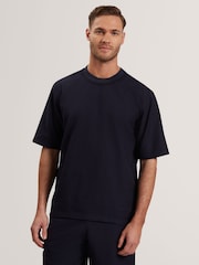 Ted Baker Kylars Basket-weave 100% Cotton T-Shirt - Bild 1 von 6