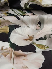 Ted Baker White Roneea Printed Woven Front Boxy Dress - Image 2 of 5