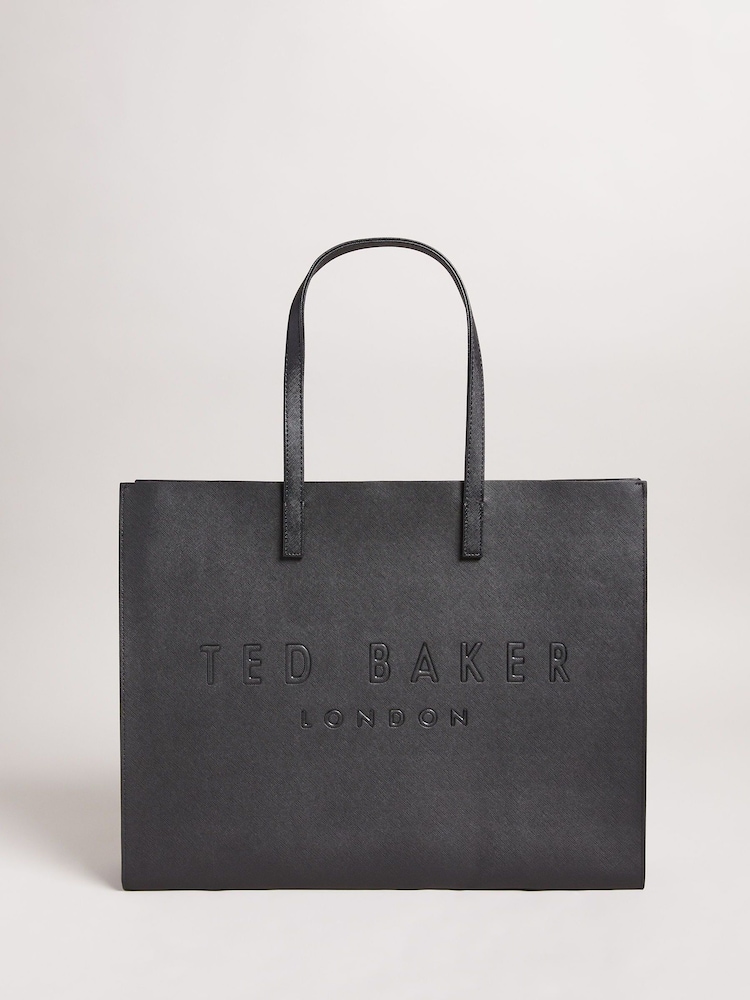 Ted Baker Black Sukicon-Crosshatch East West Icon Bag - Image 1 of 5