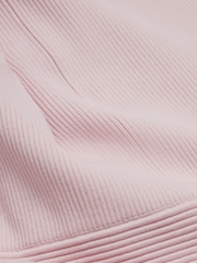 Ted Baker Pink Jescka Sculptured Knit Skater Dress - Image 5 of 5