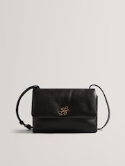 Ted Baker Black Marrisa Padded Leather Cross-Body Bag - Image 1 of 4