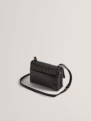 Ted Baker Black Marrisa Padded Leather Cross-Body Bag - Image 2 of 4
