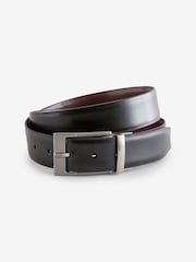 Ted Baker Black Connary Reversible Leather Belt - Image 2 of 4