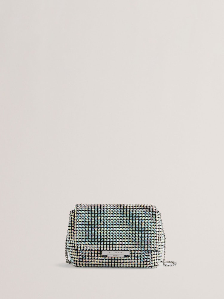 СЕРЕБРЯНЫЙ-COL - Сумка с длинным ремешком Ted Baker Gliters-Crystal - Изображение 1 из 5