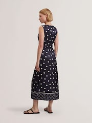 Платье миди с запахом и декоративным узлом Ted Baker Malmoa - Image 4 of 5
