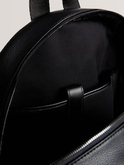 Ted Baker Black Tairone PU Script Backpack - Image 3 of 4