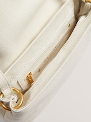 Ted Baker White Marrisa Padded Leather Cross-Body Bag - Image 4 of 4