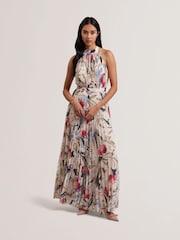 Ted Baker Curcloa Pleated Wide Leg Jumpsuit - Imagen 1 de 5