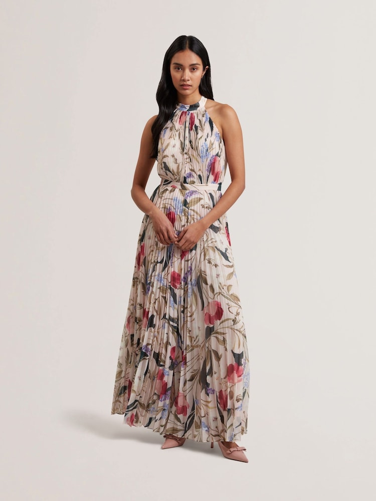 Ted Baker Curcloa Pleated Wide Leg Jumpsuit - Imagen 1 de 5