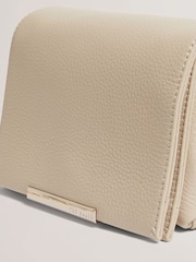 Ted Baker White Rousen Bar Detail Leather Crossbody Bag - Image 2 of 3