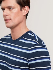 Фактурная футболка в полоску Ted Baker Gorano - Image 3 of 6