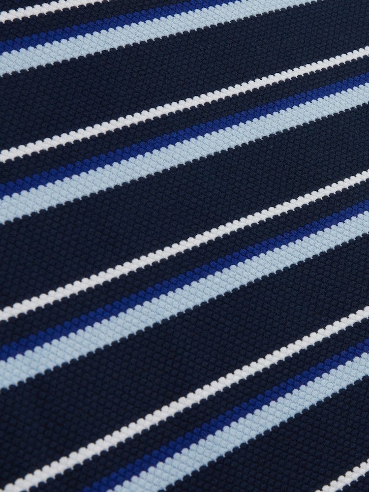 Ted Baker Blue GoranoTextured Striped T-Shirt - Image 6 of 6 Ted Baker Blue GoranoTextured Striped T-Shirt - Image 6 of 6